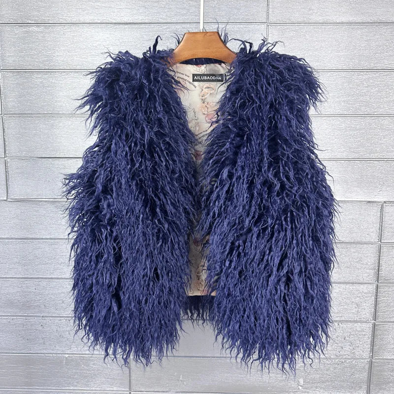 Artificial Fur Vest