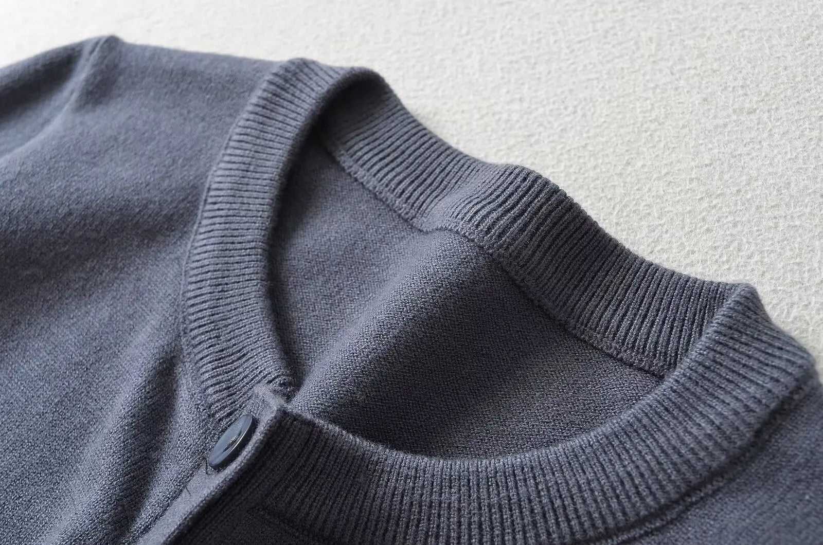 Retro Button Through Pointelle Knit Cardigan