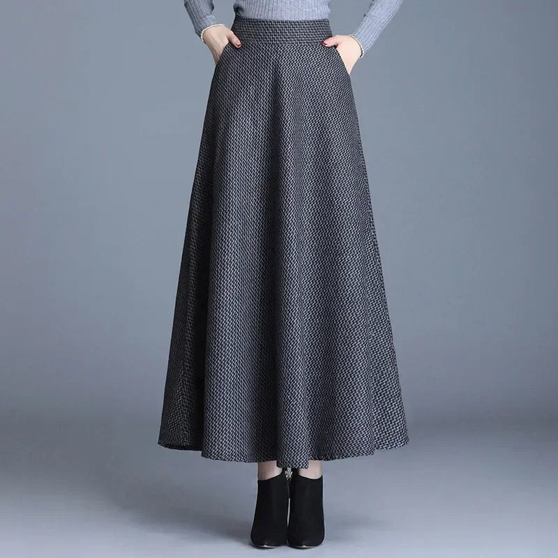 Long Woolen Skirt