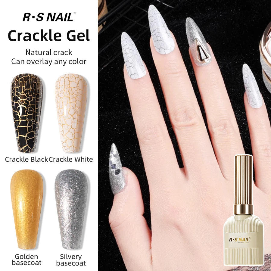 Crackle Gel Nail Polish