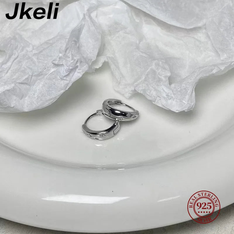 S925 Sterling Silver 18K Gold Plated Star Ear Cuff