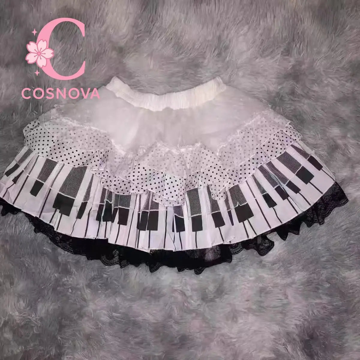 Piano Mini Skirt