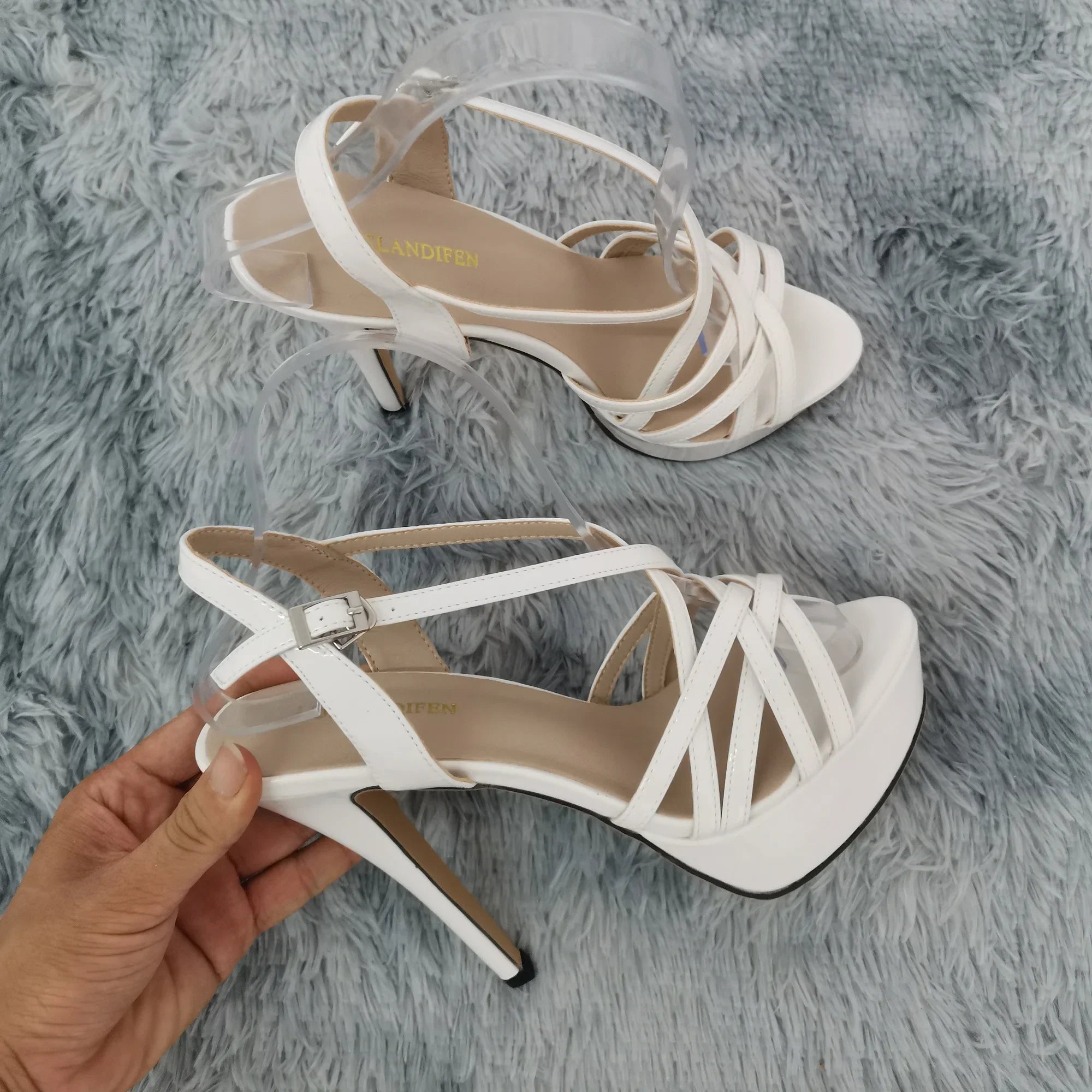 14CM Platform High Heels Sandals