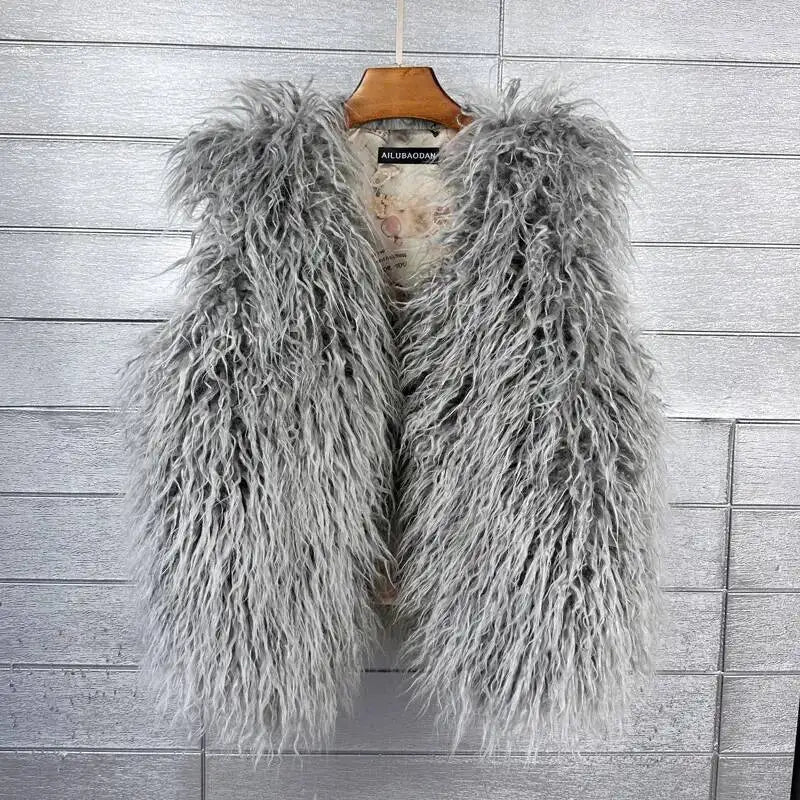 Artificial Fur Vest