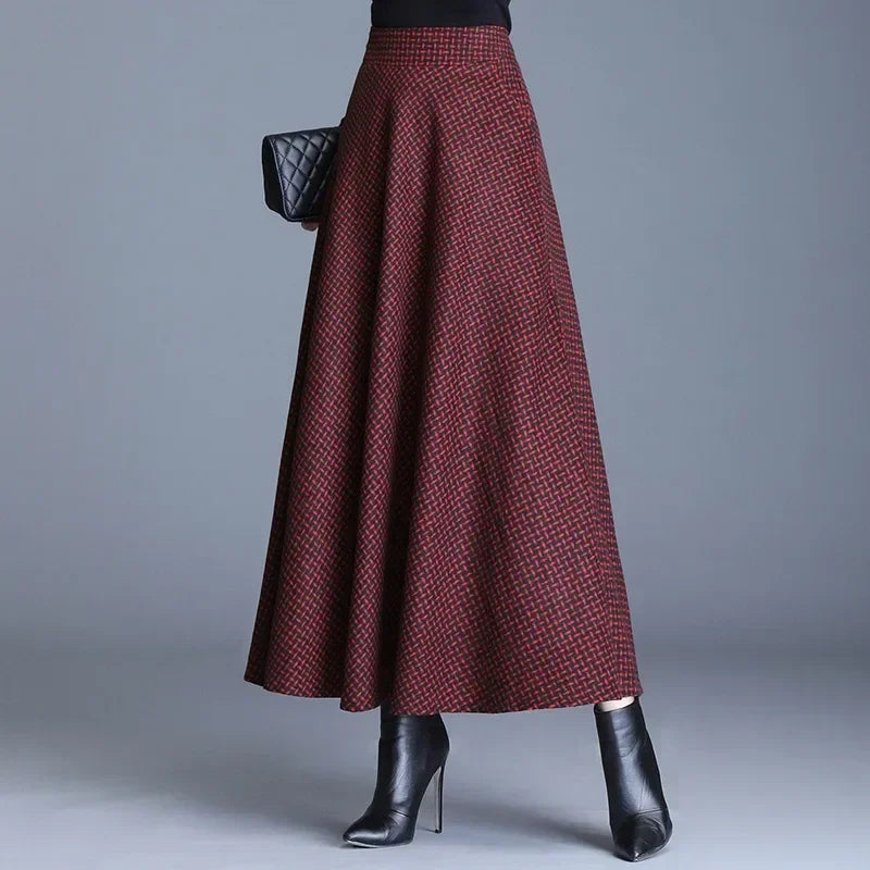 Long Woolen Skirt