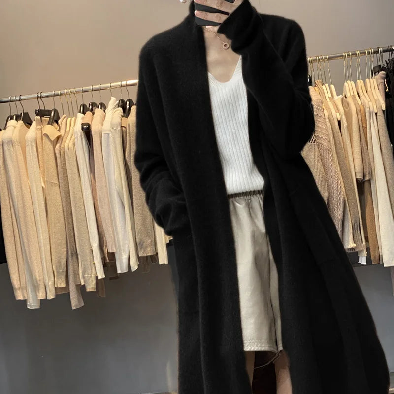 Cashmere Long Cardigan