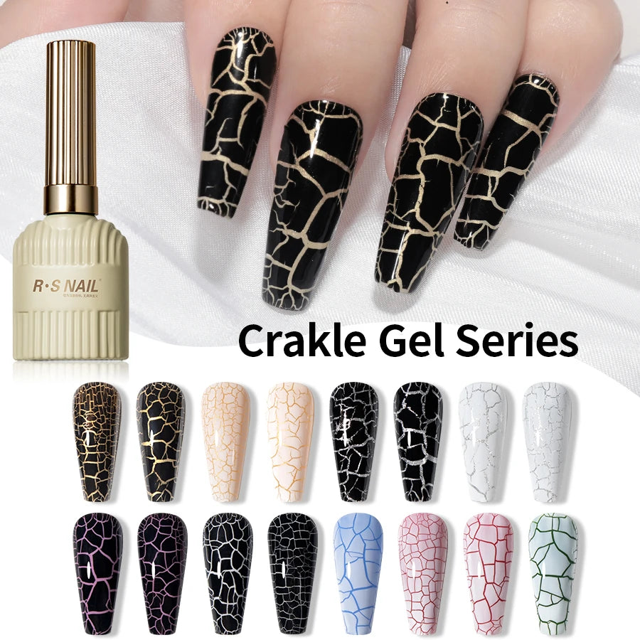 Crackle Gel Nail Polish