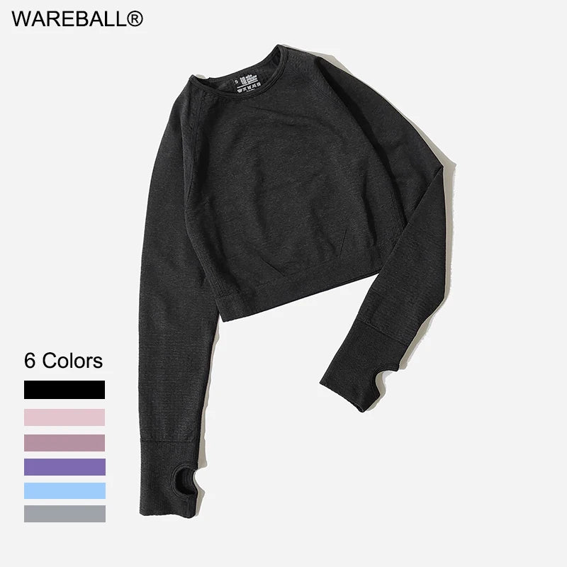 Seamless Long Sleeve Crop Top