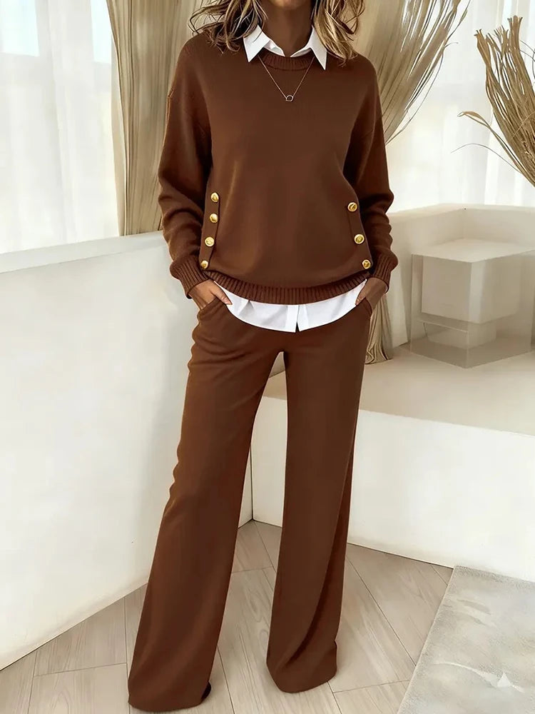 Patchwork Two Pieces Set