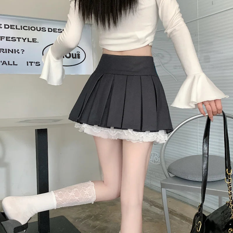 High Waist Mini Skirts
