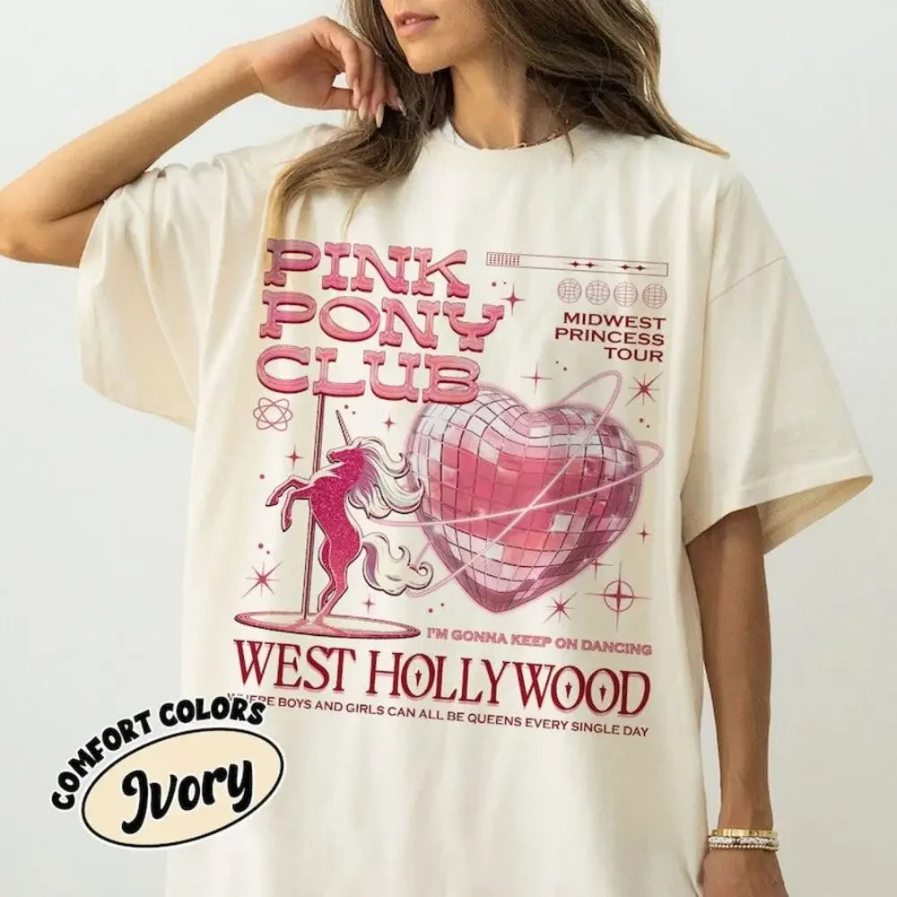 Pink Pony Club Midwest Princess Tour Shirt
