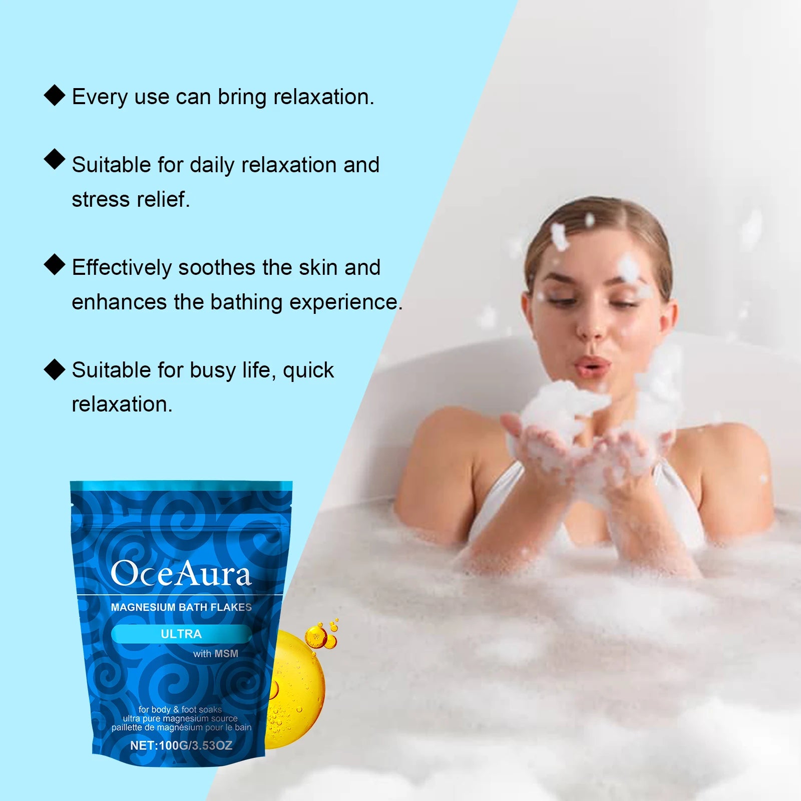 Magnesium Bath Salt Tablets