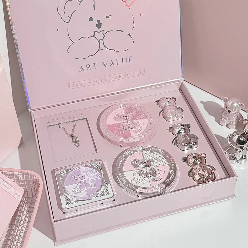Bear Family Makeup Gift Box
