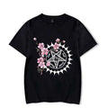 Anime Black Butler Cherry Blossom Pattern Printed T-Shirt