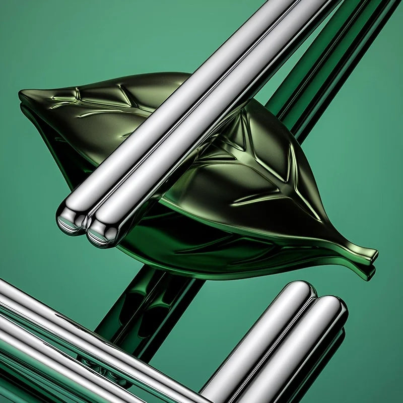 Chinese Stainless Steel Reusable Metal Chopsticks