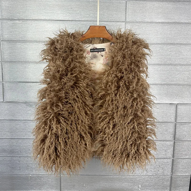 Artificial Fur Vest