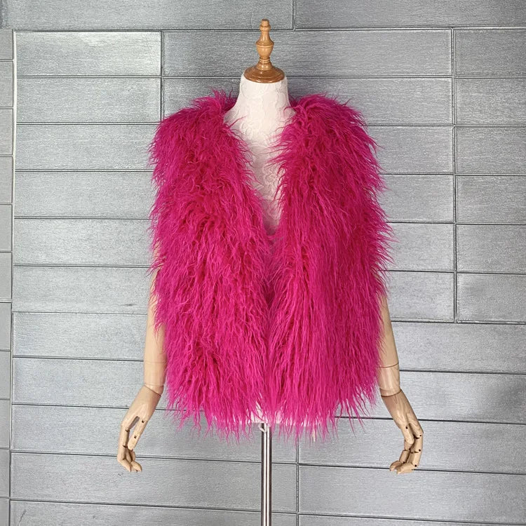 Artificial Fur Vest