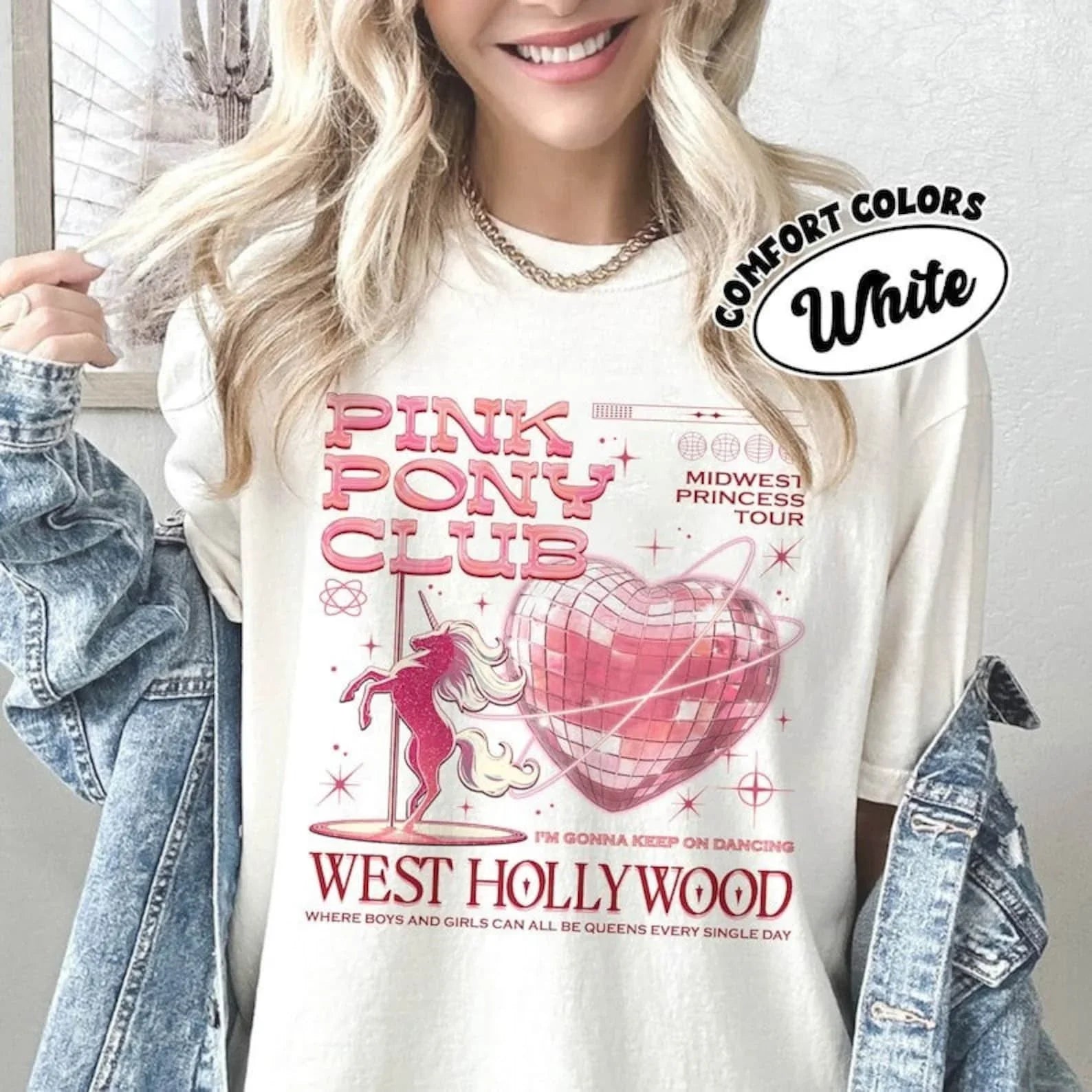 Pink Pony Club Midwest Princess Tour Shirt