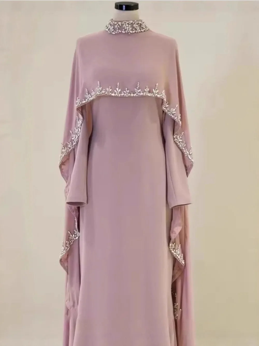 Crystal Edge Abaya