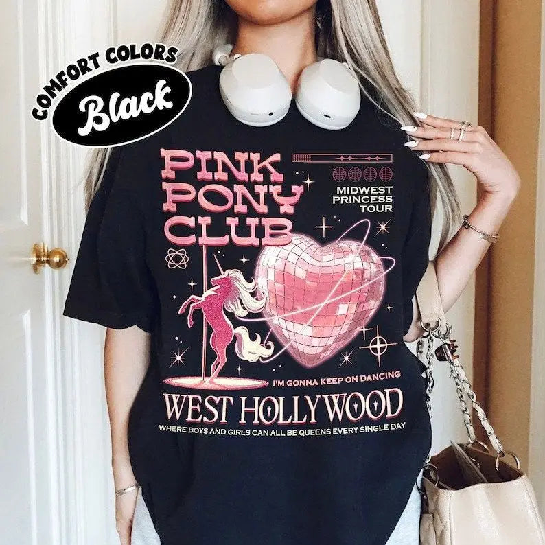 Pink Pony Club Midwest Princess Tour Shirt