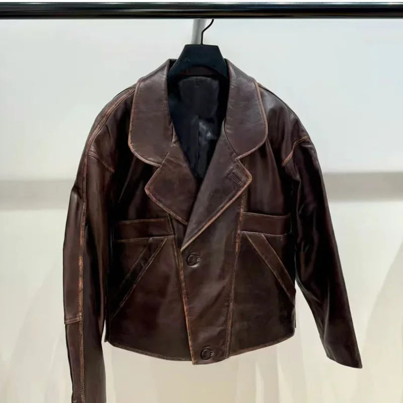 Long Sleeve Loose Solid Color Jacket