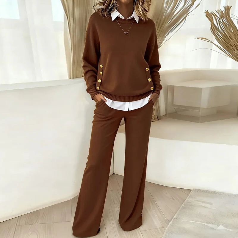 Patchwork Two Pieces Set