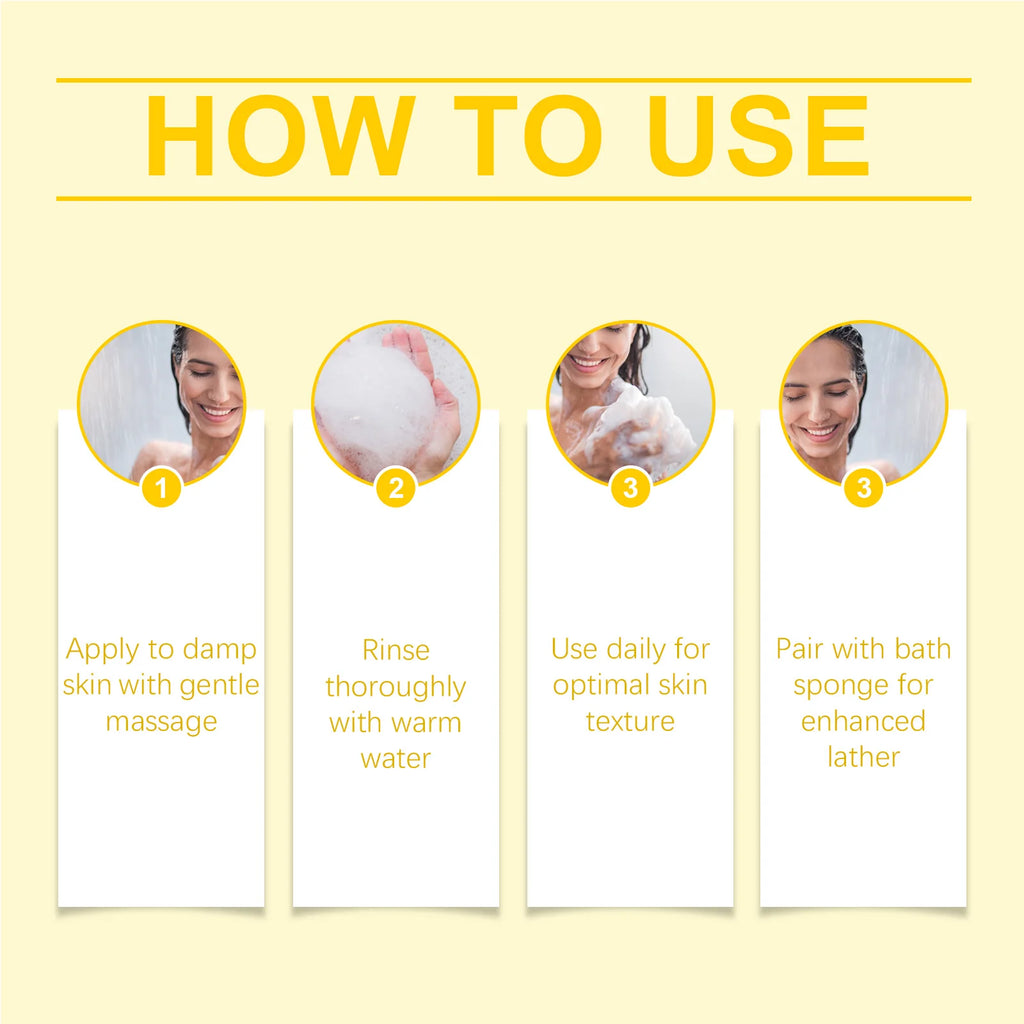 Persimmon Fresh Shower Gel Deep Cleaning Dirt Remove Odors Unclog Pores Rich Foam Barrier Repair Gentle Exfoliation Body Wash