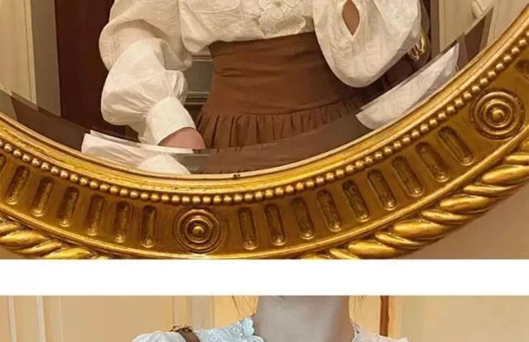 Mid-Length A-Line Skirt