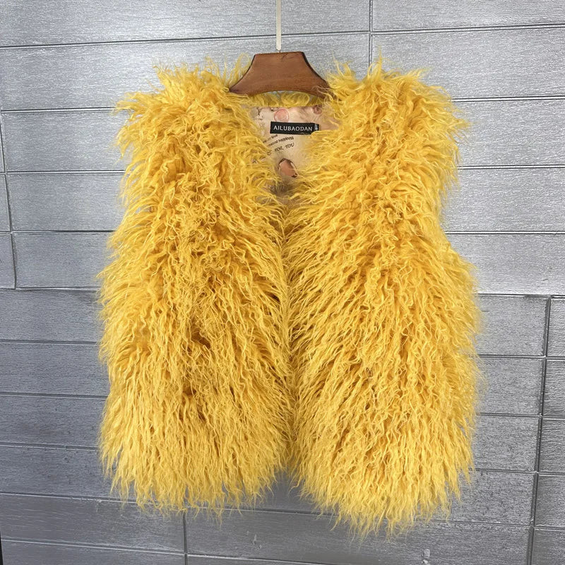 Artificial Fur Vest