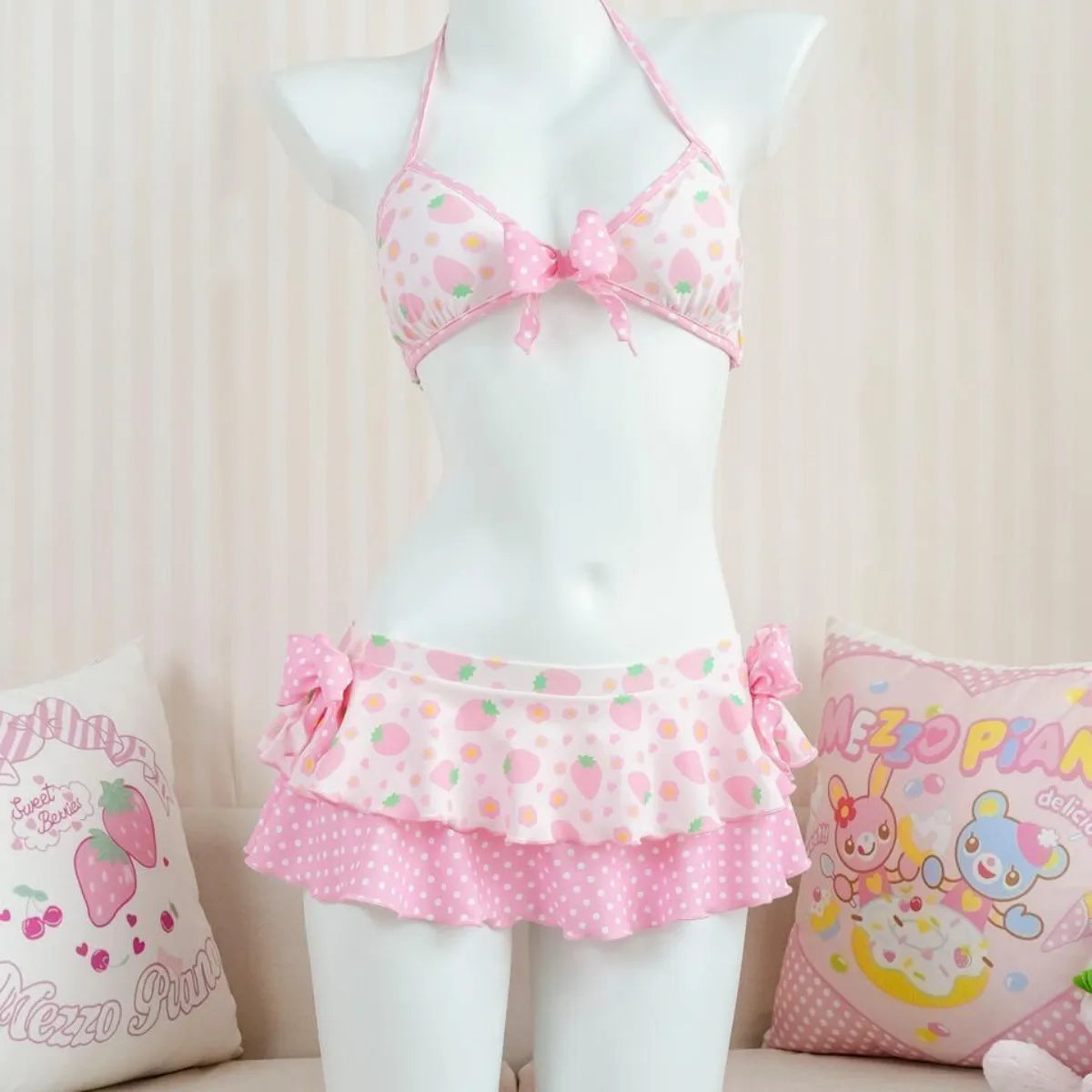 Kawaii Summer Beach 2 Piece Sets