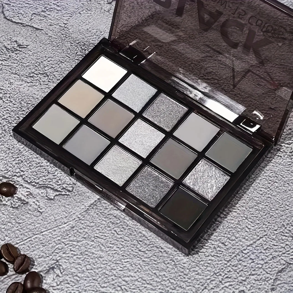 15-Color Dark Eyeshadow Palette