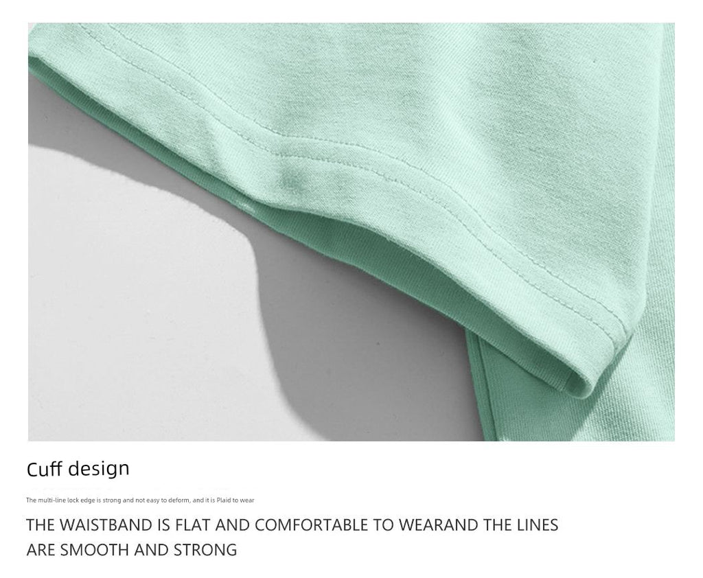 Pure Color Short Sleeve Top