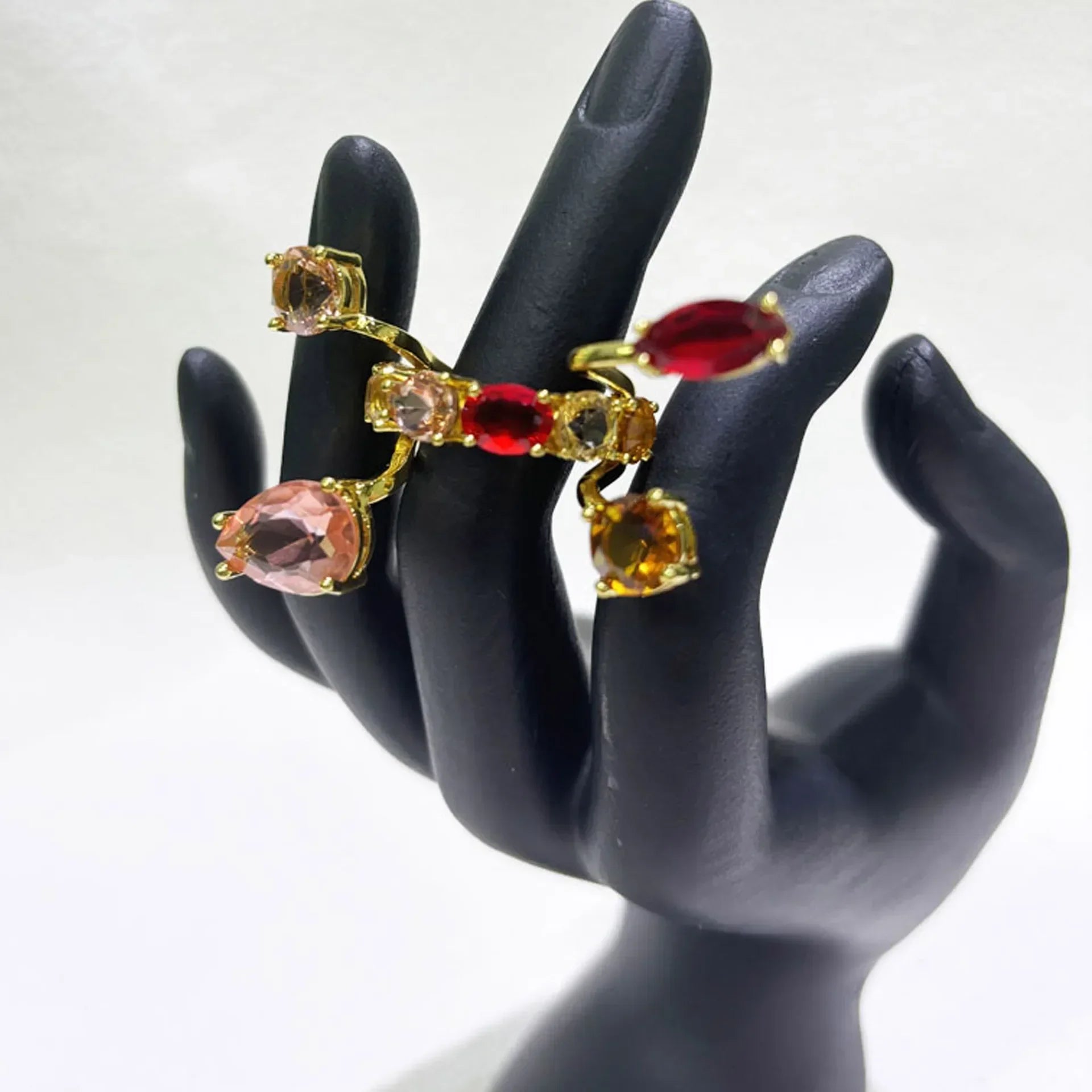 Agate Crystal Necklace Earrings Bracelet Ring