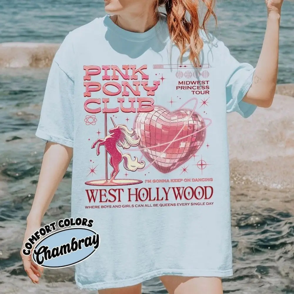 Pink Pony Club Midwest Princess Tour Shirt