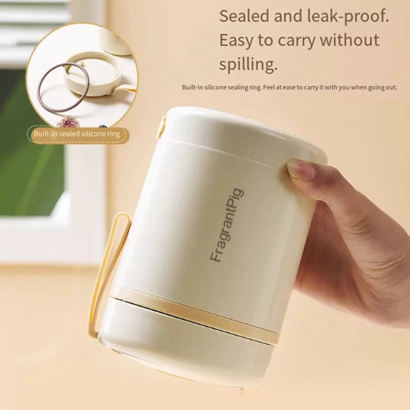 stainless steel USB constant temperature breakfast cup