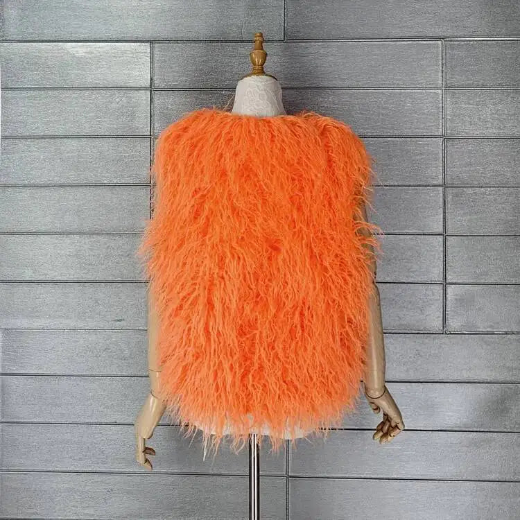 Artificial Fur Vest