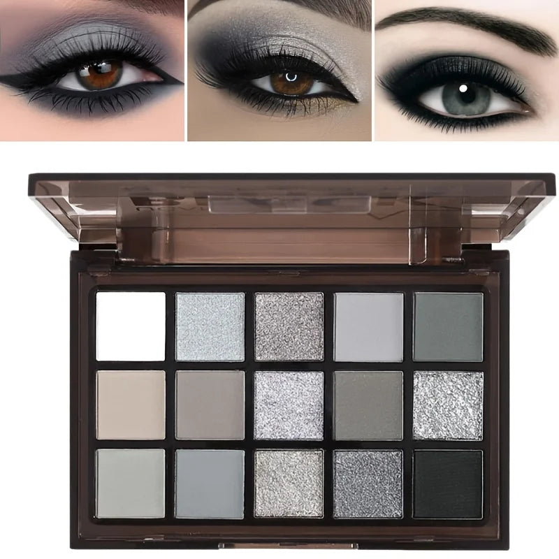 15-Color Dark Eyeshadow Palette