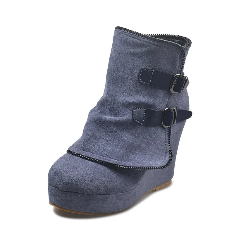 Wedge Ankle Boots
