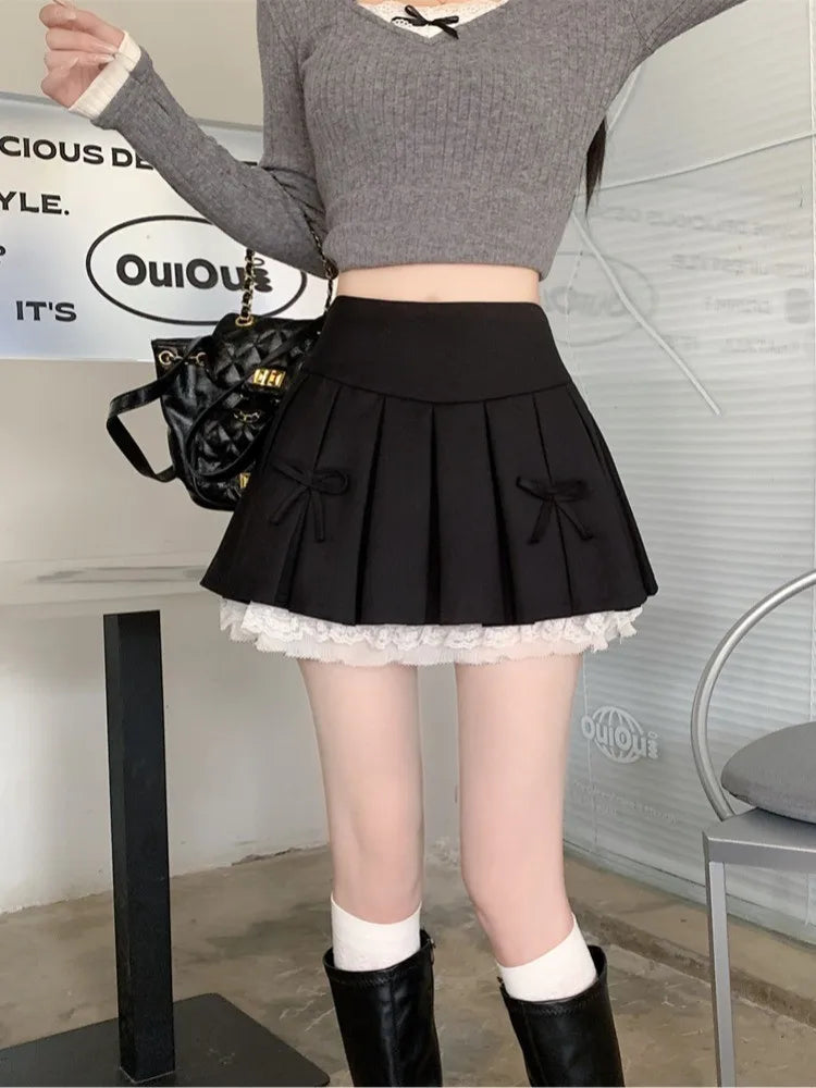High Waist Mini Skirts