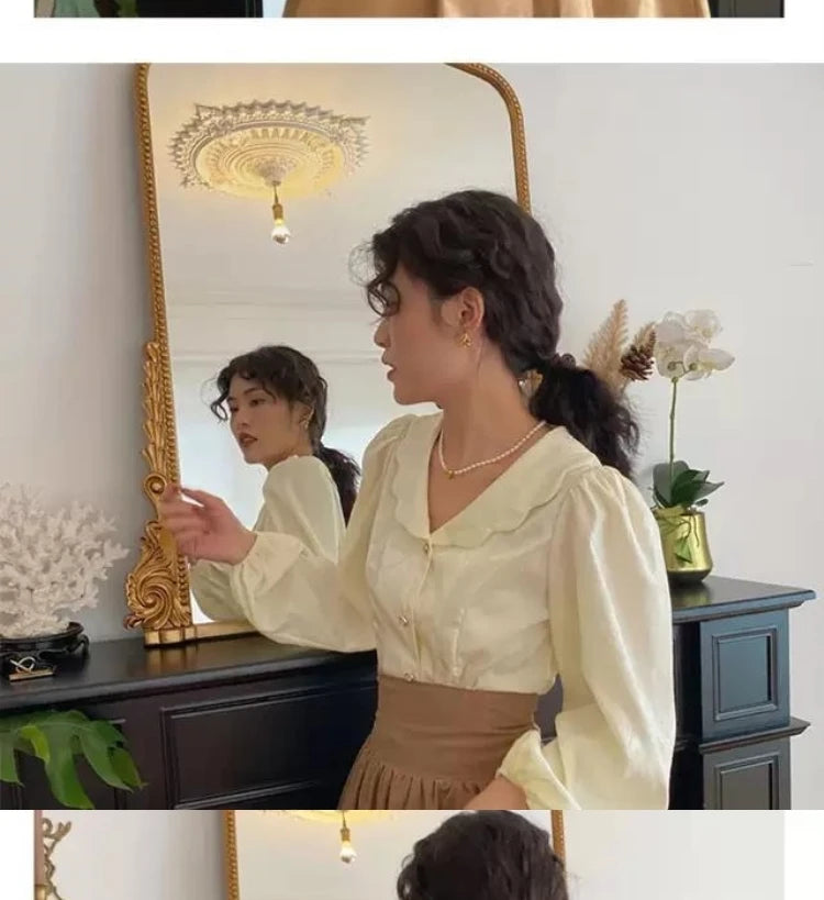 Mid-Length A-Line Skirt