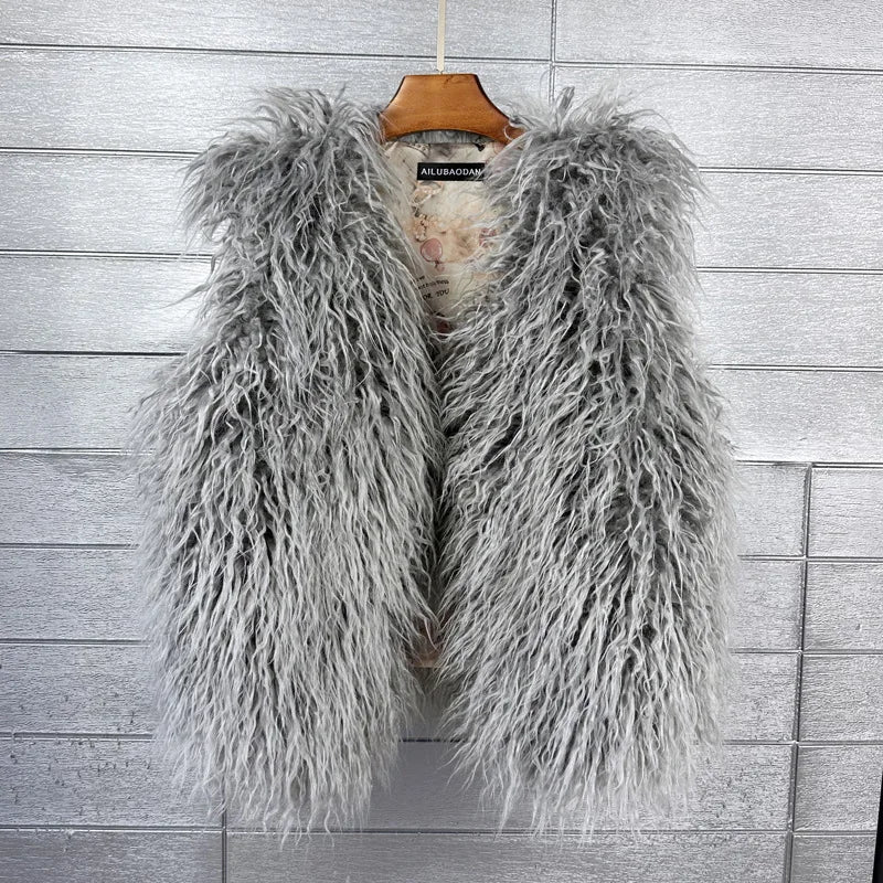 Artificial Fur Vest