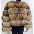 2025 trend natural fur real fur coat women's jacke Leather Woman clothing new outerwears Female Vest
