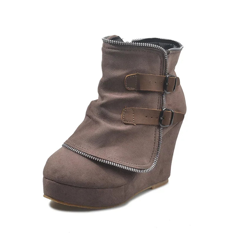 Wedge Ankle Boots