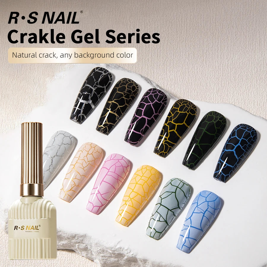 Crackle Gel Nail Polish