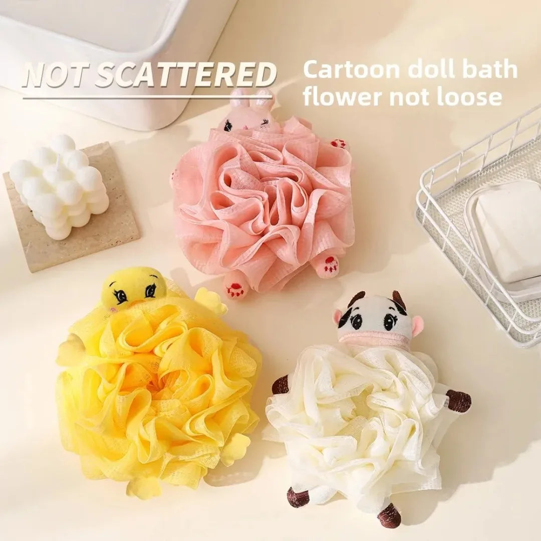 Flower Mesh Foaming Sponge