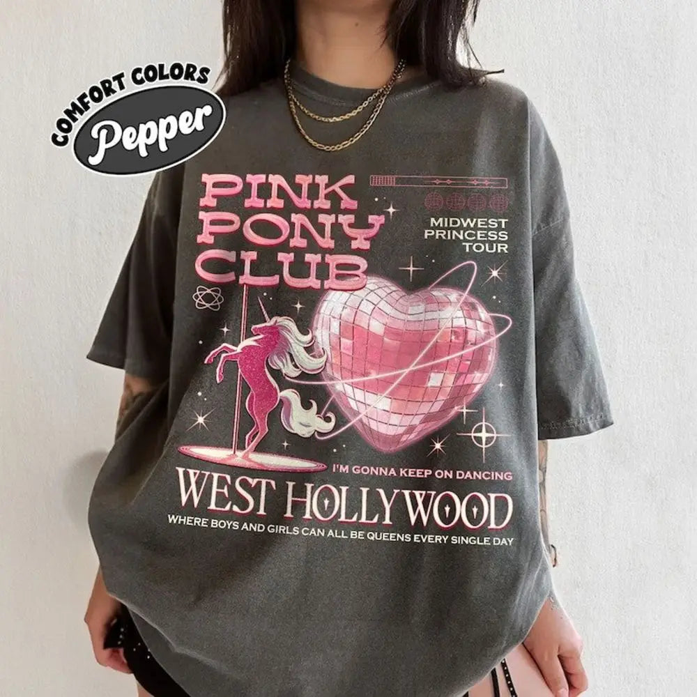 Pink Pony Club Midwest Princess Tour Shirt