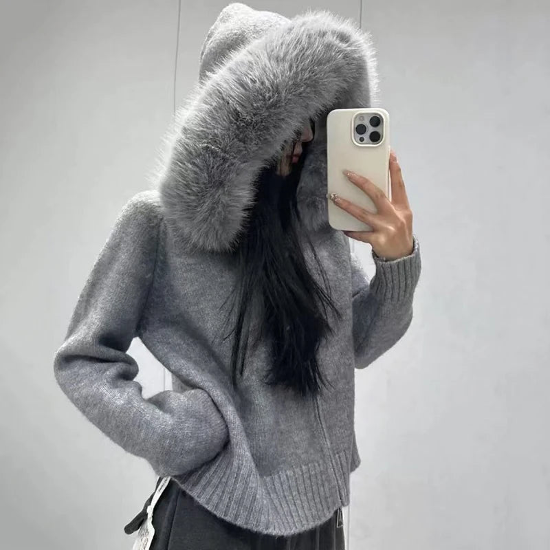 Fur Collar Jacket