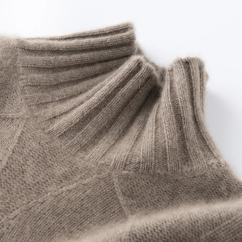 Jacquard Turtleneck