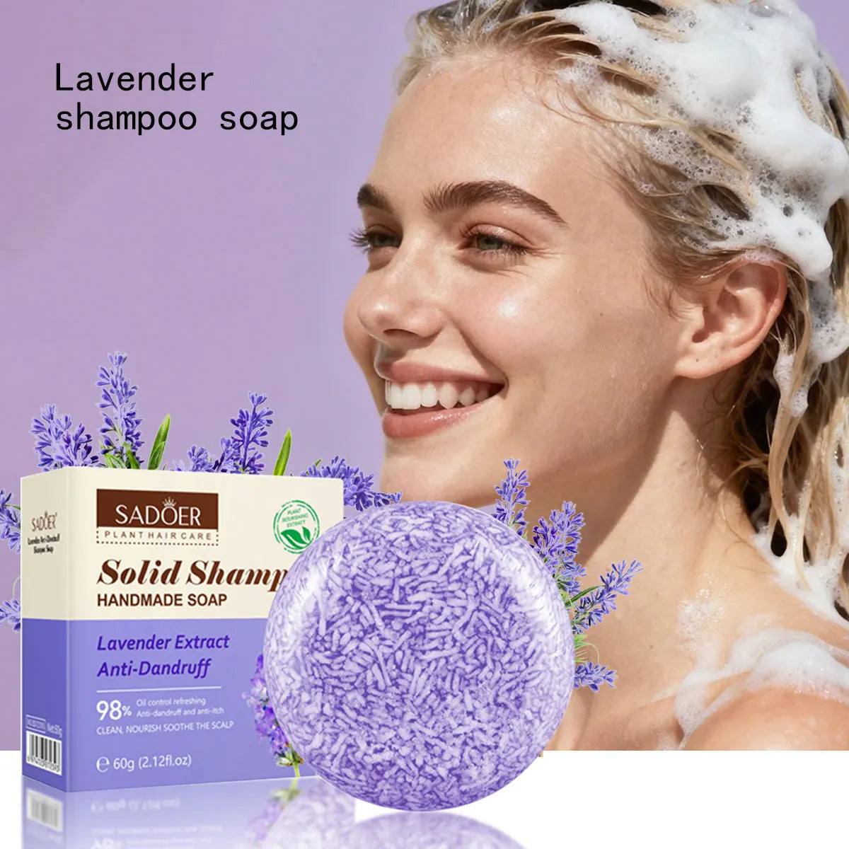 Lavender Shampoo Soap
