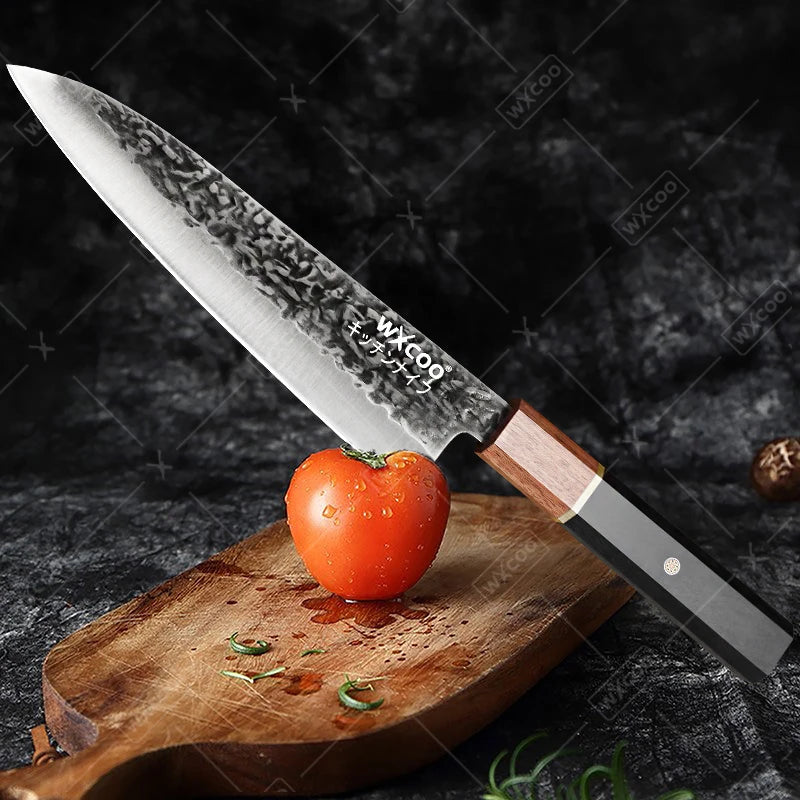 Handmade Japanese Santoku Knife